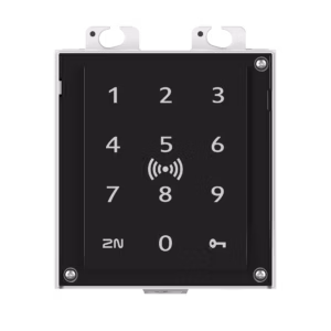 2N® Access Unit 2.0 Touch keypad & RFID – 125kHz, 13.56MHz, NFC, PICard compatible