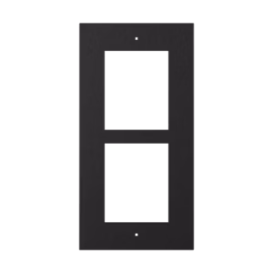 2N® IP Verso – Frame for flush installation, 2 modules – black