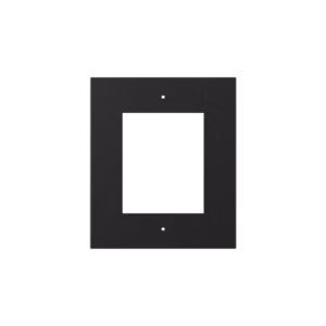 2N® IP Verso – Frame for flush installation, 1 module – black