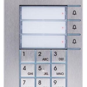 2N® Analog Vario 3 x single button + keypad – discontinued, check availability if supply lasts