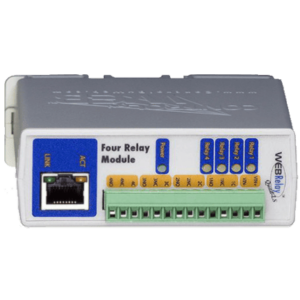 External IP Relay – 4 outputs, 0 input, PoE