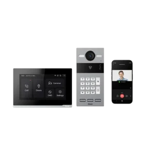 2-wire IP Intercom Kit S213K-2 + E217W-2 + Smart Pro APP, DIN-rail