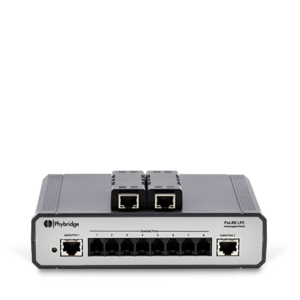 NVT Phybridge PL-08 switch with 2 adaptors