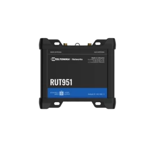 RUT951 – Industrial Cellular Router
LTE Cat 4, Dual SIM, WiFi, 4 port Ethernet