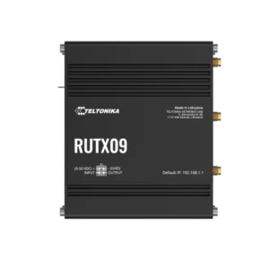 RUTX09 – Industrial Cellular Router
LTE Cat 6, Dual SIM, Carrier aggregator, 4 port Gbit Ethernet